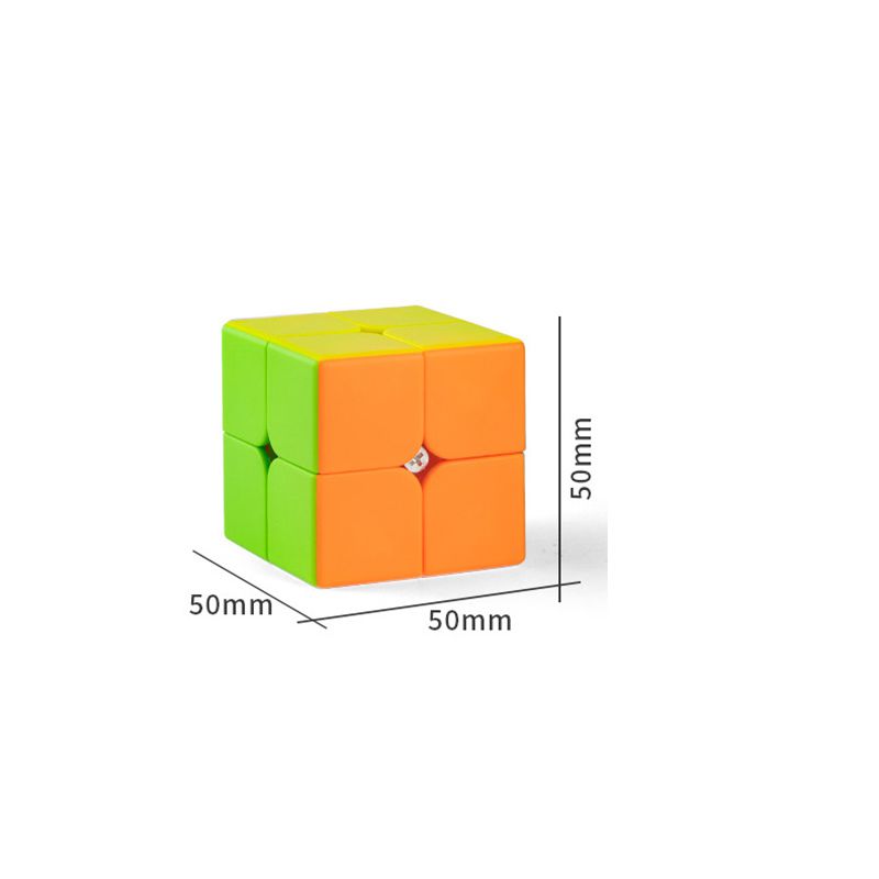 Fashion Second Level Rubik's Cube Color Plastic Geometric Children's Rubik's Cube