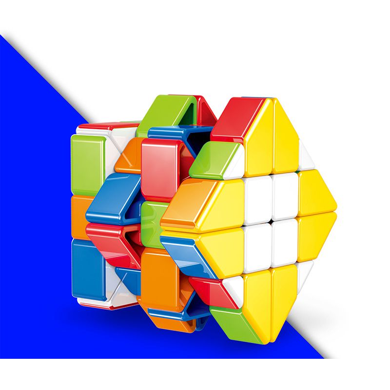 Fashion Level 4 Edge-moving Rubik's Cube Plastic Geometric Children's Rubik's Cube
