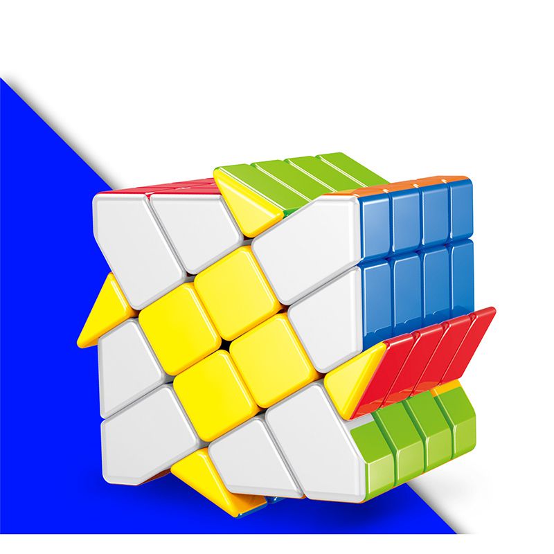 Fashion Level 4 Hot Wheels Rubik's Cube Plastic Geometry Children's Puzzle Rubik's Cube