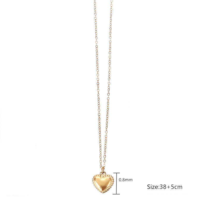 Fashion Love Stainless Steel Love Necklace
