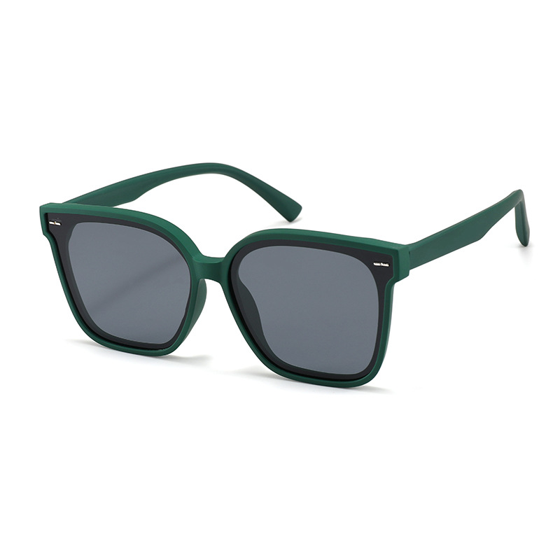 Fashion Green Frame-c12 Tac Square Large Frame Sunglasses
