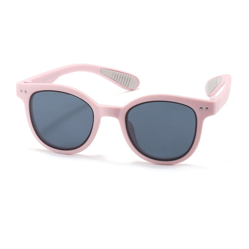 Fashion Rose Pink【pc Film】 Children's Large Frame Sunglasses