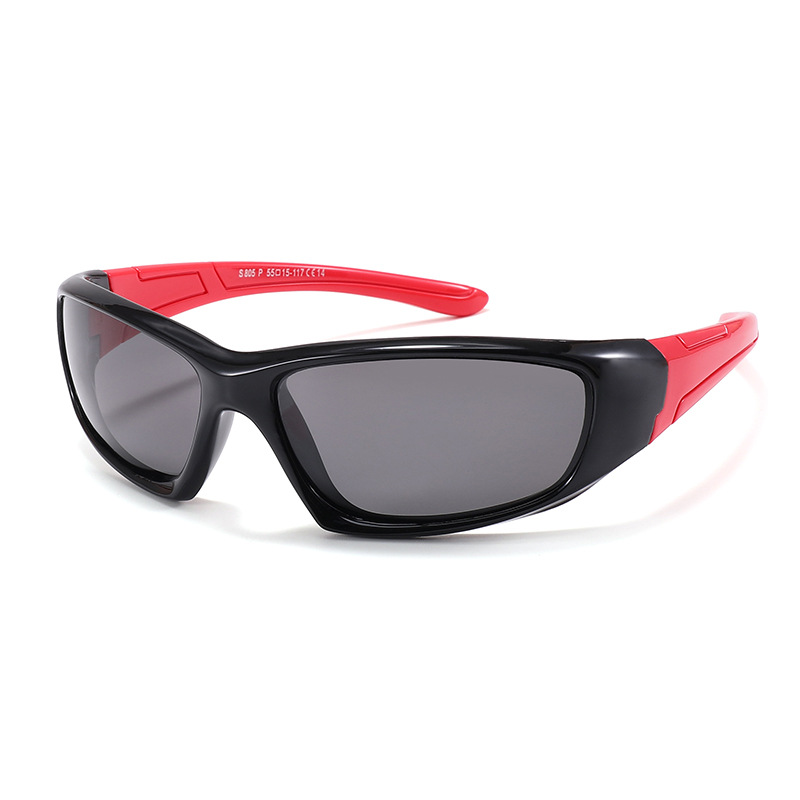 Fashion Black Frame Red Legs-c14 Children's Small Frame Sunglasses