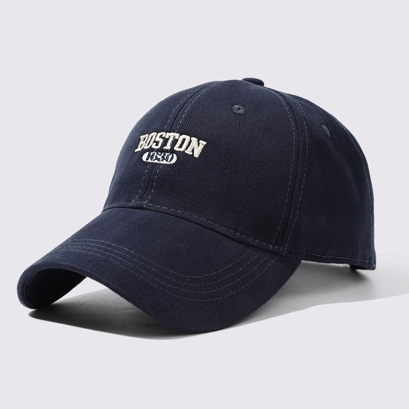 Fashion 【navy Blue】 Cotton Embroidered Baseball Cap