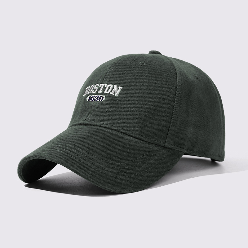 Fashion 【grey】 Cotton Embroidered Baseball Cap
