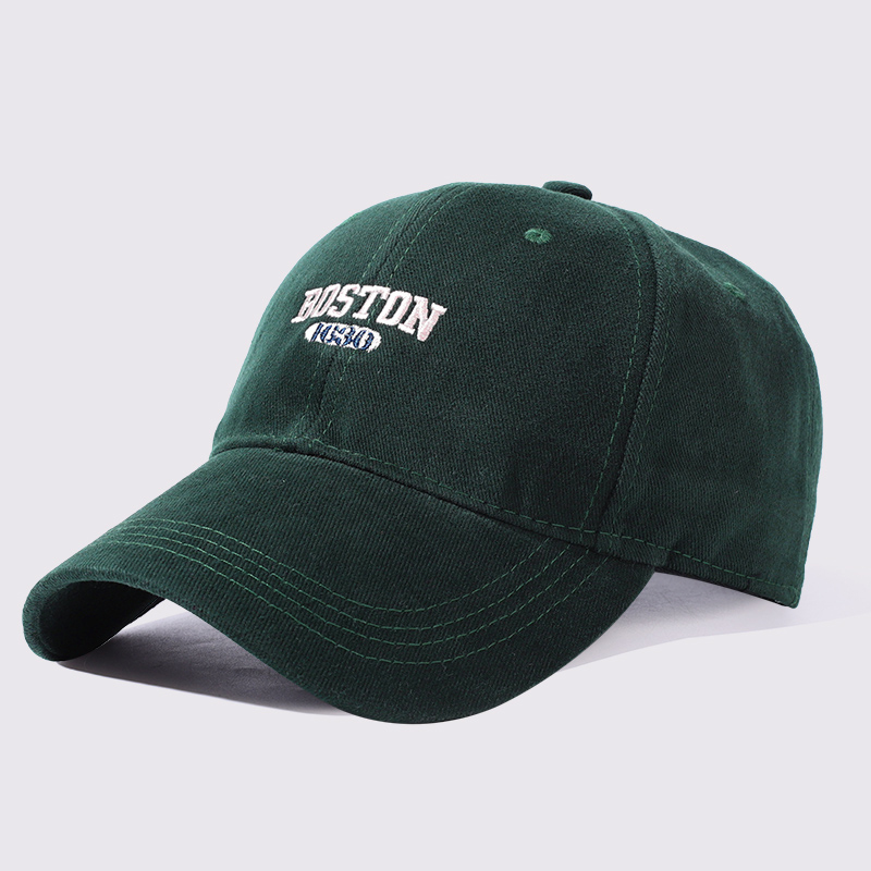 Fashion 【green】 Cotton Embroidered Baseball Cap