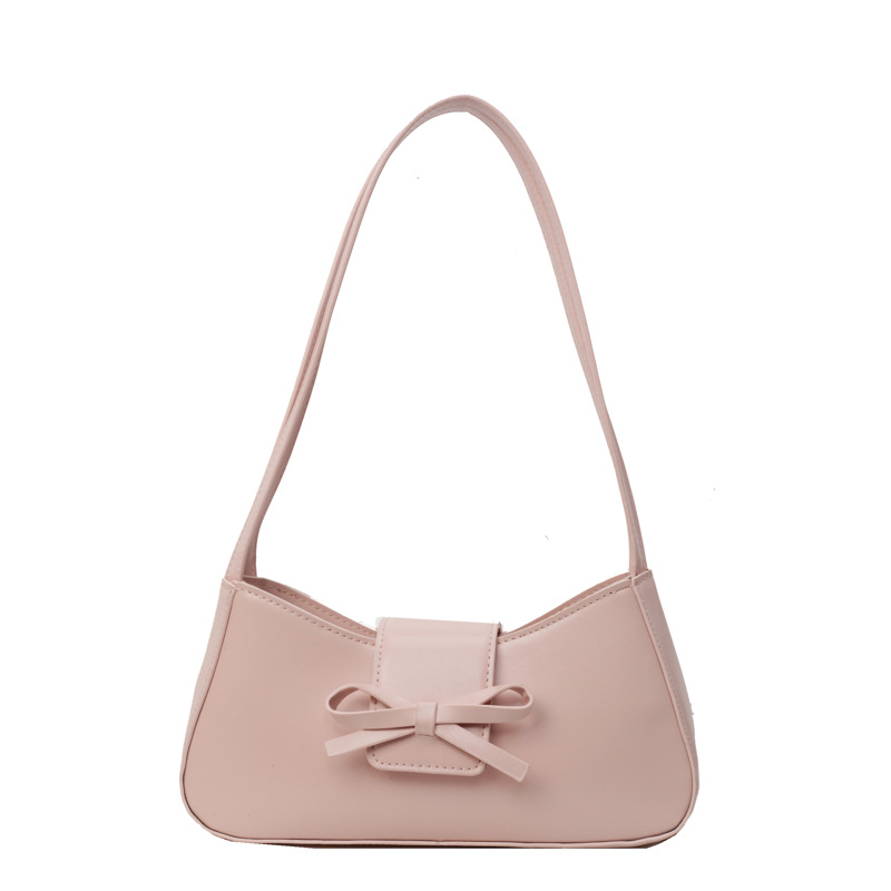 Fashion Pink Pu Flip Shoulder Bag