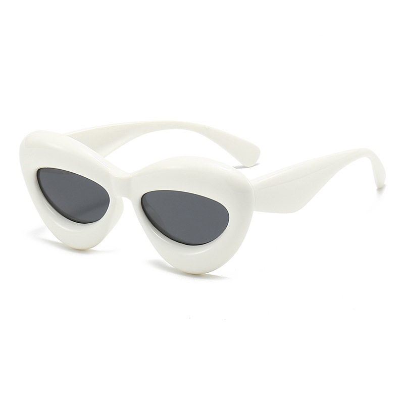 Fashion White Frame Children's Inflatable Sunglasses