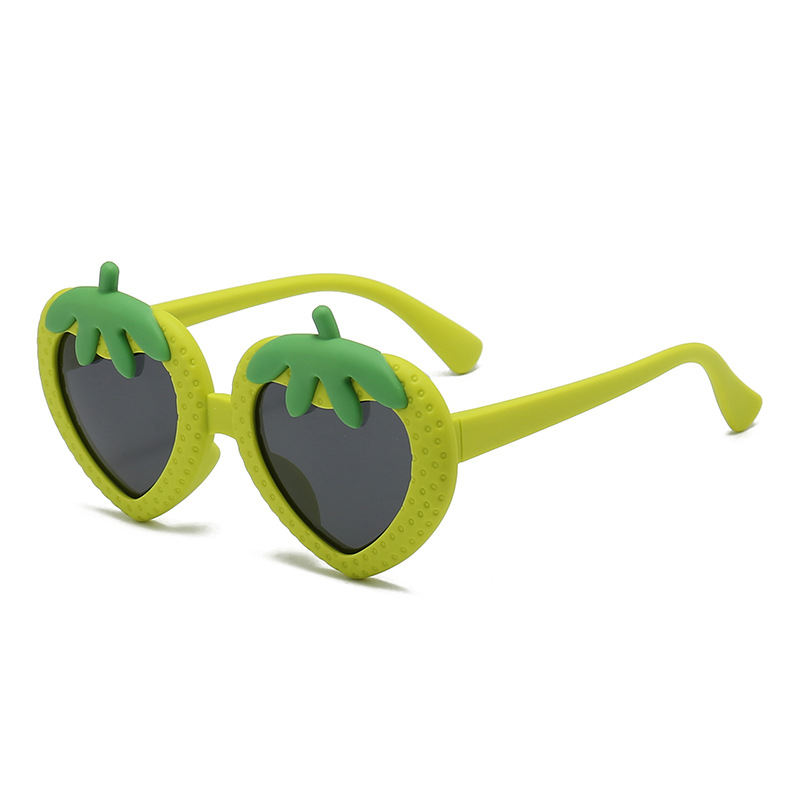 Fashion Green Box Children's Strawberry Sunglasses