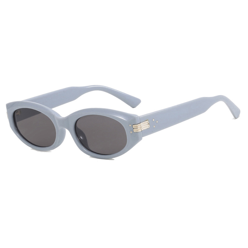 Fashion Volcanic Ash Flakes Rice Nail Cat Eye Sunglasses