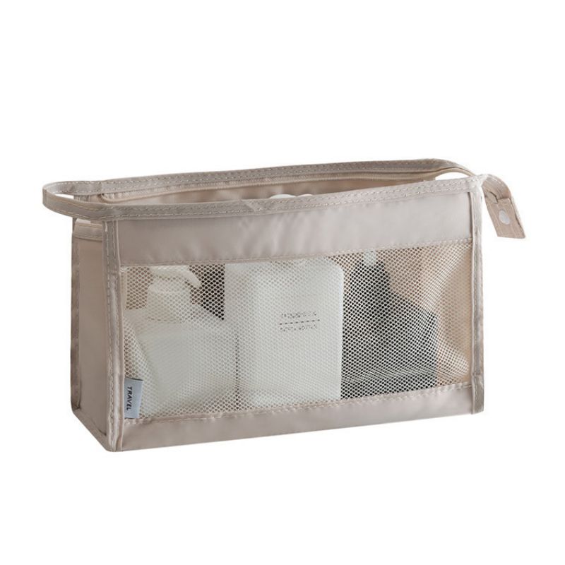 Fashion Cosmetic Bag Polyester Large Capacity Storage Bag Set