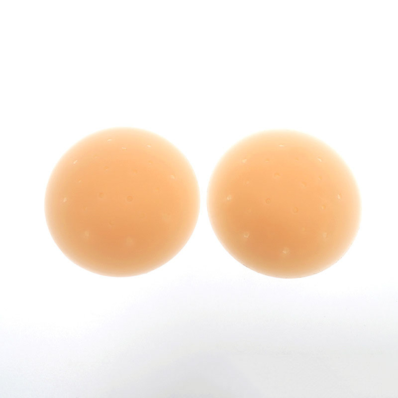 Fashion Color Breathable Silicone Round Nipple Patches