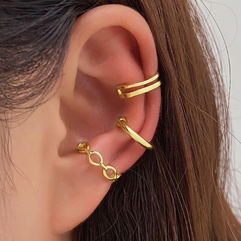 Fashion 8# Alloy Geometric Earring Set