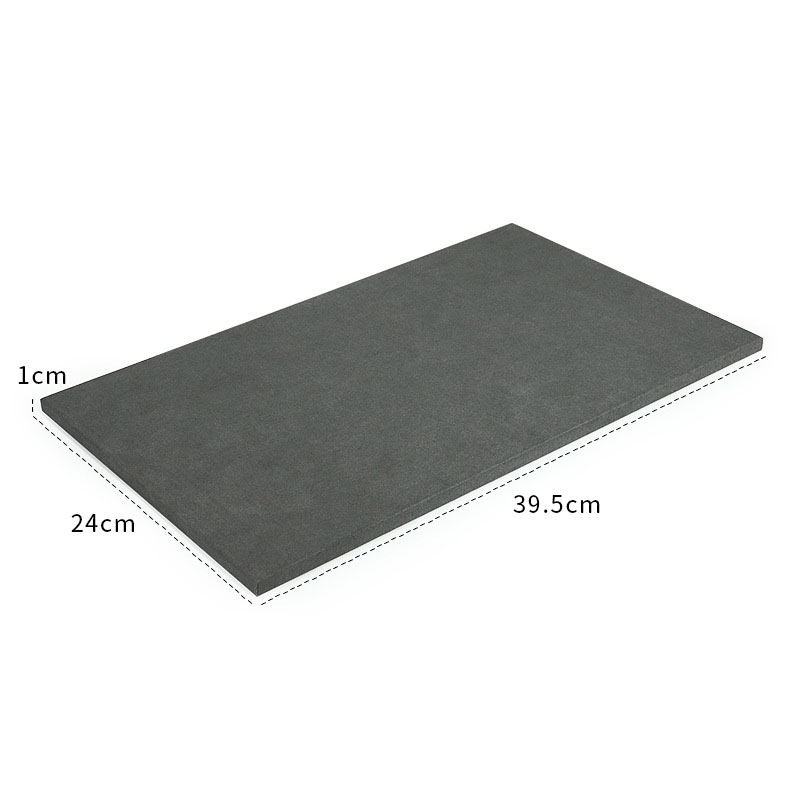 Fashion 71-gray Height Increasing Board H6 39.5×24×1cm Geometric Jewelry Display Stand