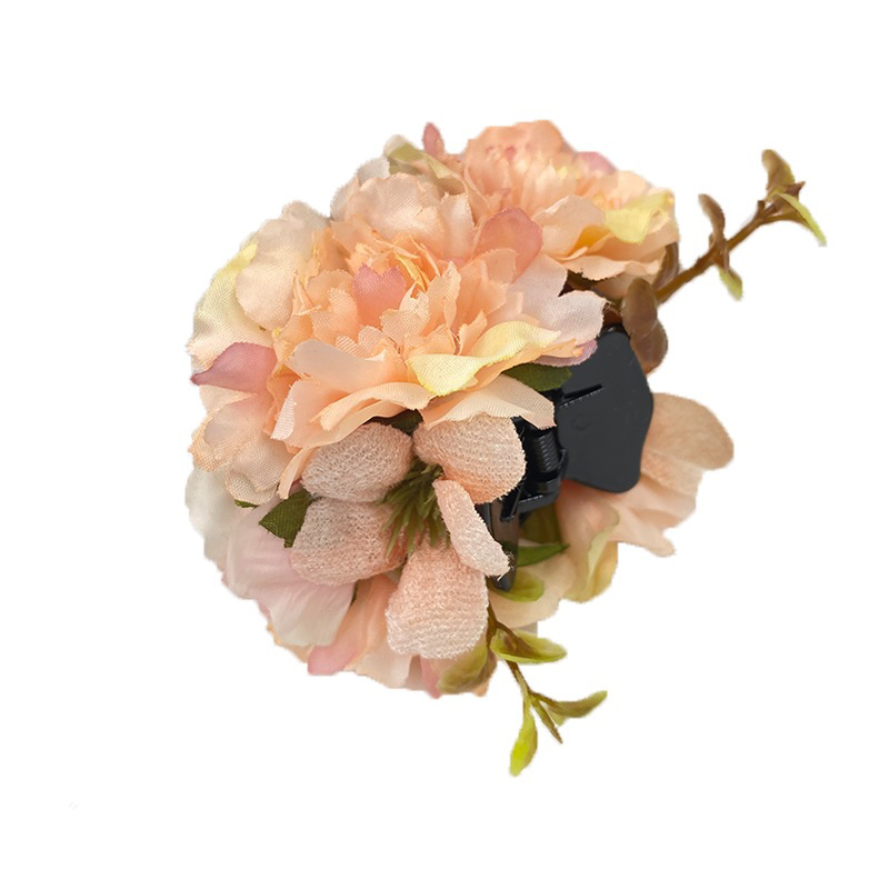 Fashion 6 Champagne Simulated Flower Gripper