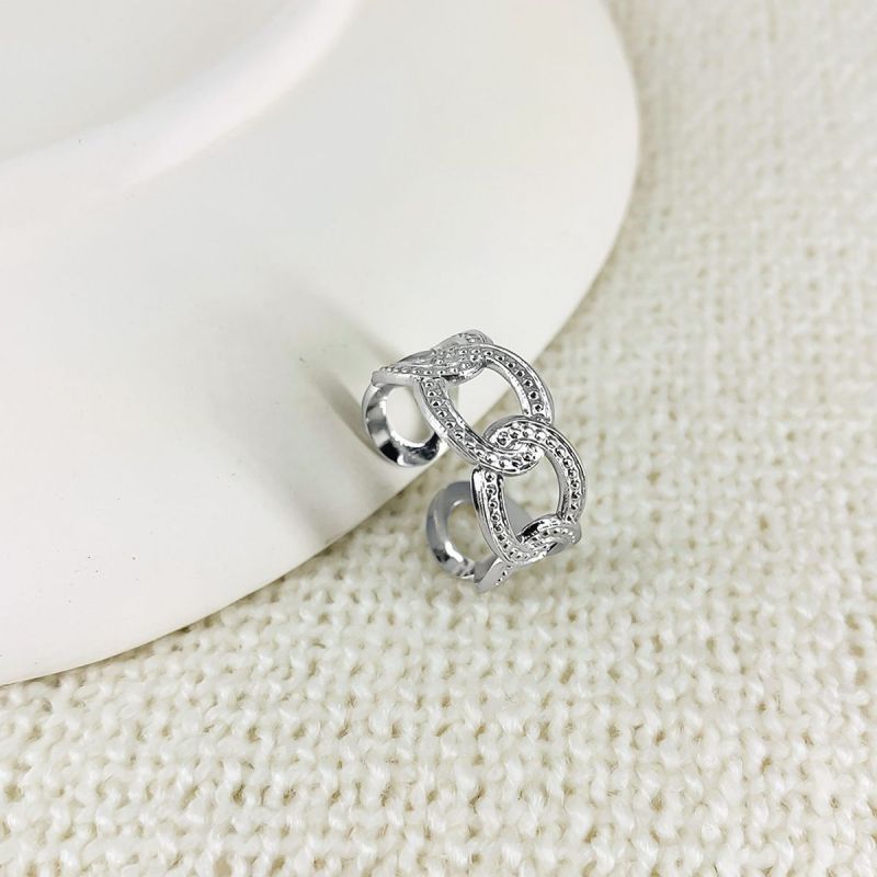 Fashion Style 25 Stainless Steel Geometric Open Ring