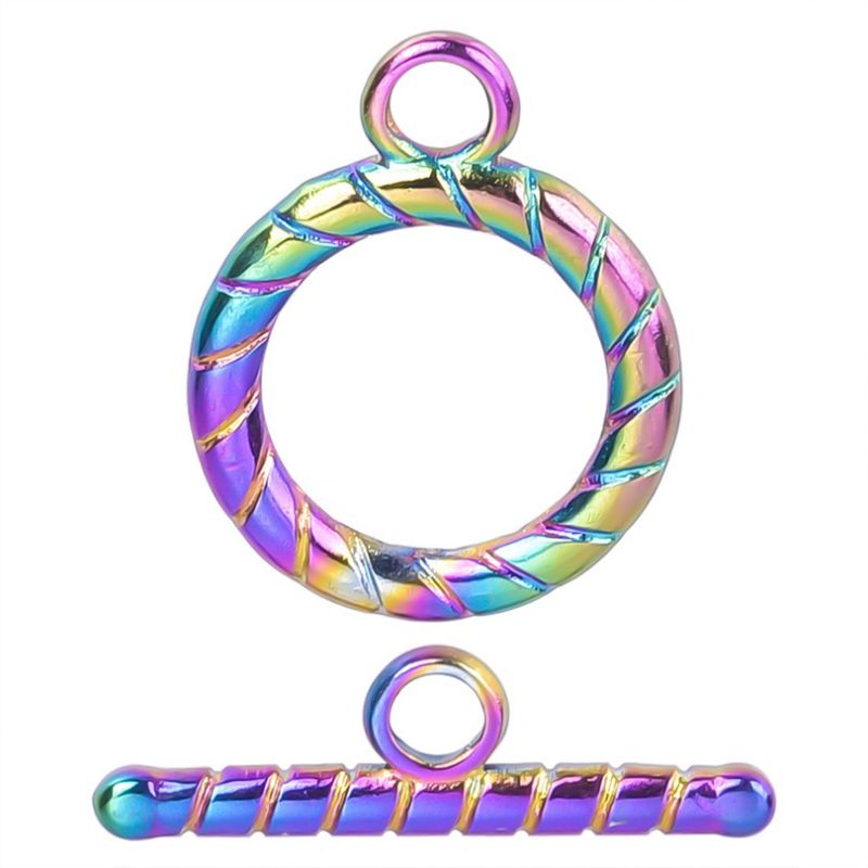 Fashion Color Stainless Steel Ot Buckle Pendant