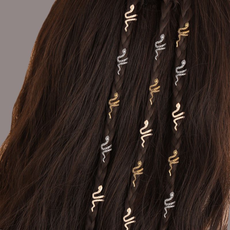Fashion As Shown In The Picture A Set Of 15 Alloy Geometric Braided Hair Buckle