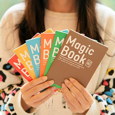 Reflective Random Color Magic Book A6 Design