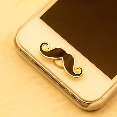 Promo Black Mustache Iphone Style