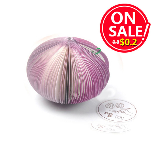 Fashion Purple Cartoon Onion Shape Simple Design