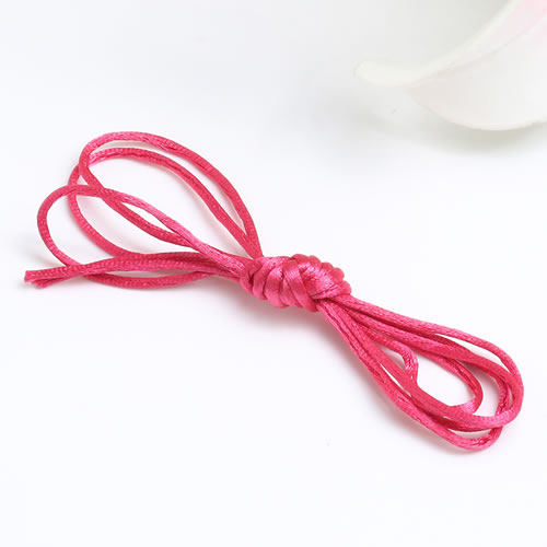 Sweet Plum Red Pure Color Decorated Multilayer Hair Band