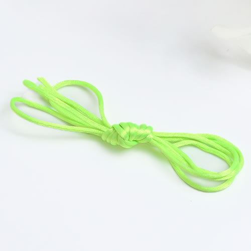 Sweet Fluorescent Green Pure Color Decorated Multilayer Hair Band