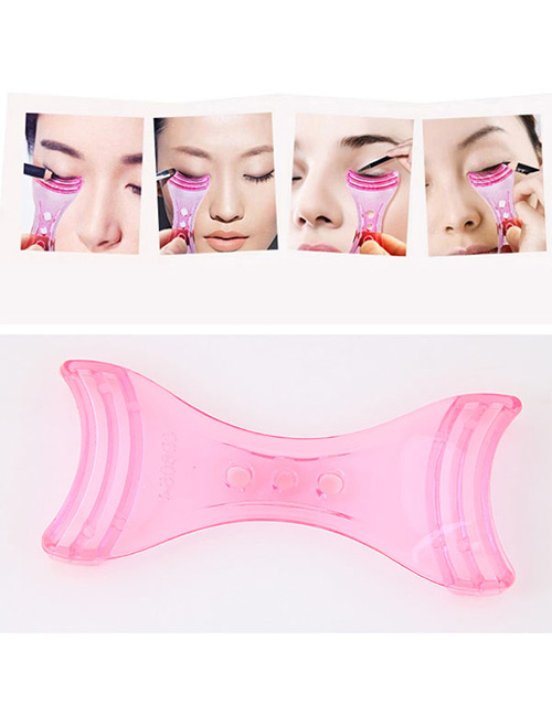Fashion Pink Pure Color Decorated Simple Tool Of Eyeliner
