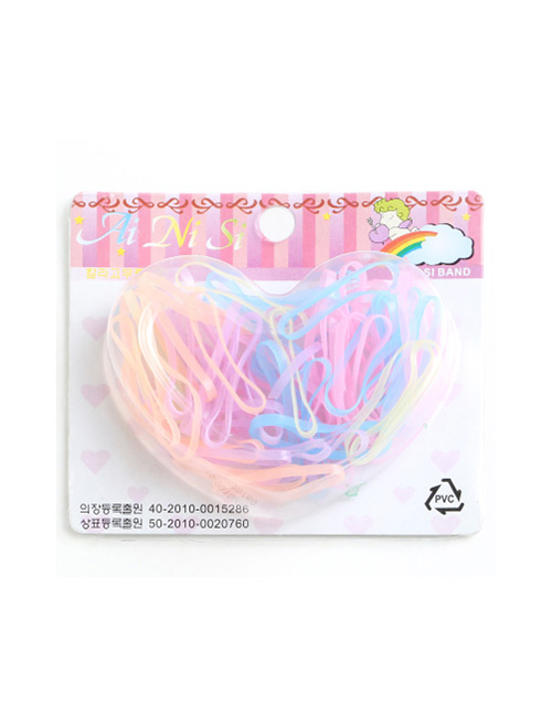 Lovely Multi-color Color Matching Decorated Simple Hair Band (around 65pcs)