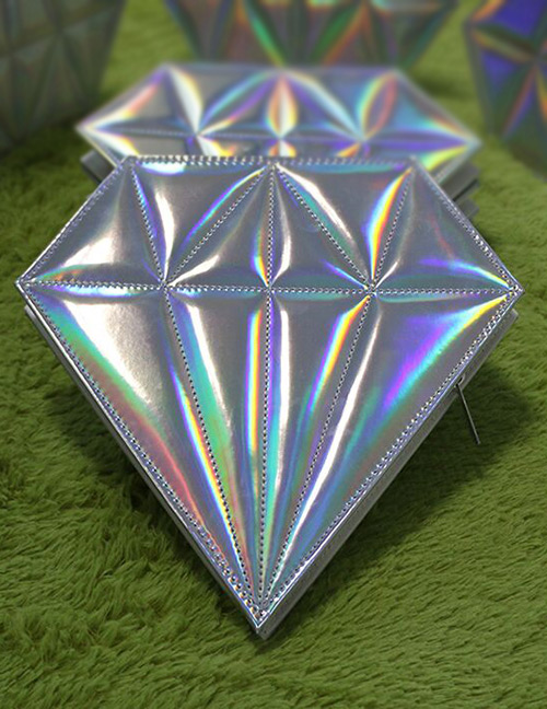 Fashion Multi-color Diamond Decorated Cosmetic Brush