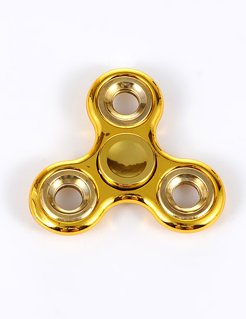 Fashion Gold Color Color-matching Decorated Spinner