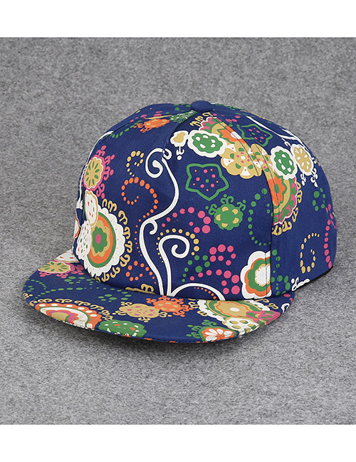 Fashion Multi-color Flower Pattern Decorated Simple Hip-hop Cap