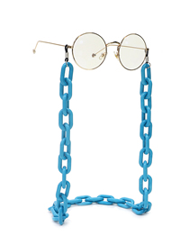 Fashion Sky Blue Acrylic Non-slip Anti-lost Glasses Chain