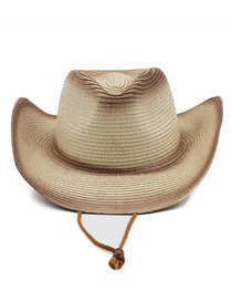 Sombrero De Paja Plegable