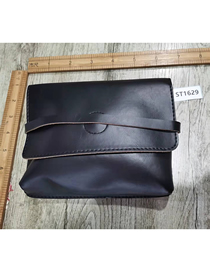 Fashion Black Pu Geometric Crossbody Bag