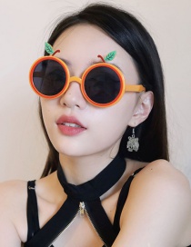 Gafas De Sol Abs Pequeñas Naranjas