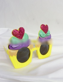 Gafas De Sol Abs Love Cream Con Vaso De Papel