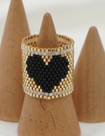 Fashion Love Love Hand-woven Rice Bead Ring