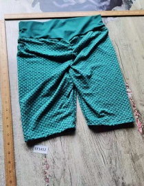 Fashion Green Polka Dot Slim Pants
