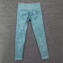 Fashion Lake Blue Trousers Frosted Seamless Trousers