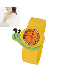 Ferret Yellow Snail Alloy Fashion Watches