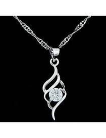 Masonic silver color diamond decorated simple design alloy Bib Necklaces