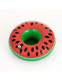Lovely Red Watermelon Pattern Decorated Simple Cup Holder Household Goods